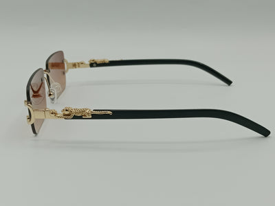 Fashion Rimless Top Trendy Sunglasses 2678